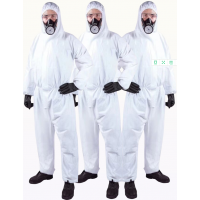 Protective suit isolation clothing emergency conjoined body Anti-static dust-free work clothes