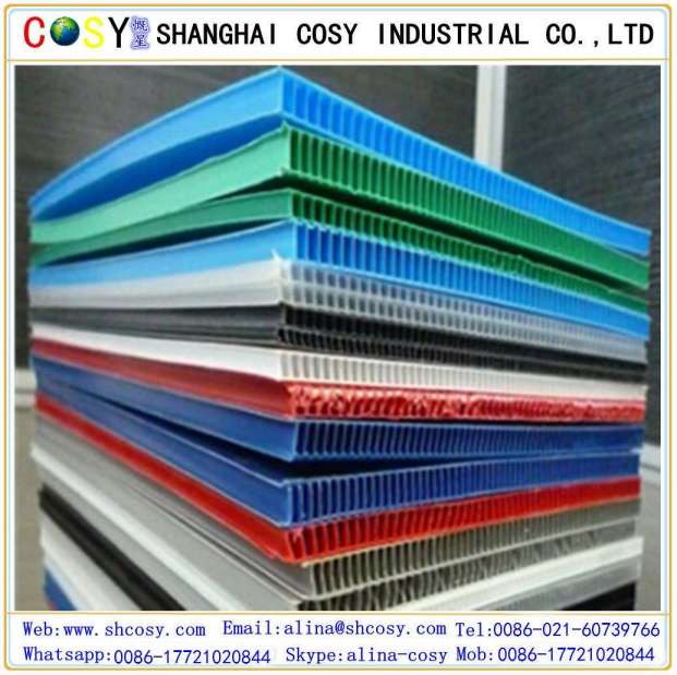 PP Hollow Sheet /PP Corrugated Sheet/Coroplast Sheet/Correx Sheet for Printing and Packing